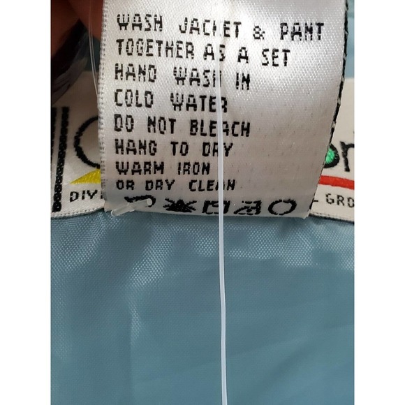 CA Sports Women's Solid Blue 100% Silk Buttons Front Long Sleeve Casual Jacket L - Picture 10 of 10